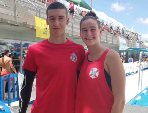 Uxue Alba, la nadadora alavesa más destacada en el campeonato de España infantil