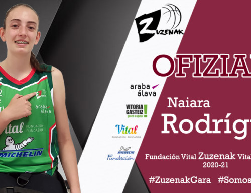 Naiara Rodríguez seguirá creciendo con el Fundación Vital Zuzenak
