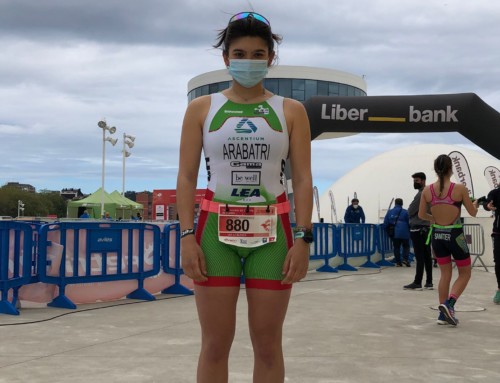 Lola Oiarzábal, un nuevo talento alavés para el triatlón