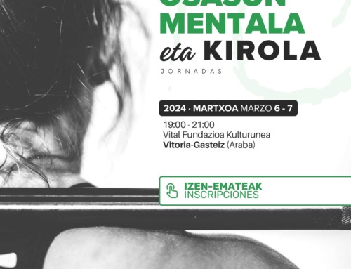 Osasun mentala eta kirola- Jornadas sobre salud mental y deporte