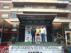Lourdes, en el podium de Zamora (2ª prueba CE)
