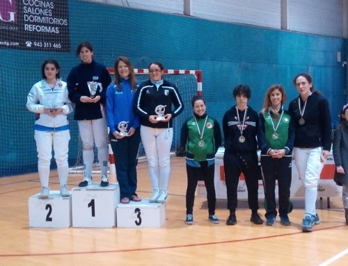 Maria Ascasso, plata en el Trofeo Ciudad de San Sebastian de esgrima