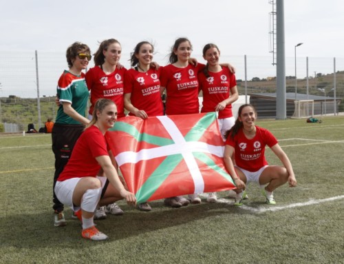 La selección femenina de Euskadi, campeona de Europa en los juegos celebrados en Portugal